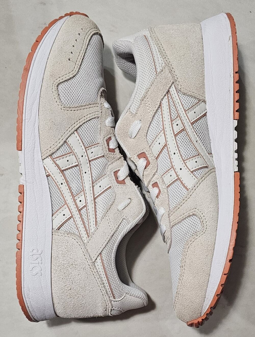Asics GT-II Women's Retro Running Shoes Size 8.5 Cream White Rose Gold